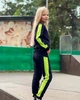Спортивний костюм для дівчинки (бомбер та джогери) з лампасами Носи своє 116 Синій (p-10012-106369) - изображение 8