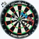 Мишень для дартс из сизаля Winmax Match Play + 6 дротиков 24 грамма - изображение 1