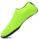 Детские тапочки для пляжа и кораллов неопреновые аквашузы Skin Shoes SP-Sport 6870B размер 30-33 Neon Green - изображение 2