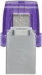 USB флеш накопичувач Kingston 64GB DataTraveler microDuo 3C USB 3.2/Type C (DTDUO3CG3/64GB) - изображение 3