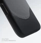 Чехол для смартфона Pitaka Aramid UltraGuard Case Twill 600D для Apple iPhone 17 Pro Max Black/Grey (KI1701PBM) - изображение 6