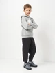 Подростковое теплое худи на флисе для мальчика Nike FD2988-063 L 147-158 см Dark Grey Heather/White (196606977683) - изображение 3
