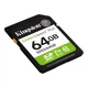 Карта пам'яті Kingston 64GB SDXC class 10 UHS-I V10 A1 Canvas Select Plus (SDS3/64GB) - изображение 2