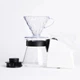 Подарочный набор Hario Craft для кофе: пуровер Hario V60 02 пластик + Графин Hario, Мерная ложка, Фильтры - изображение 4
