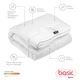 Одеяло Sonex Демисезонное Полуторное 140x205 см Антиаллергенное волокно Basic Priceless Soft (SO102536) - изображение 5