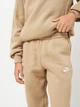 Детский теплый спортивный костюм (худи + штаны) для мальчика Nike HQ9318-297 M 137-147 см Beige Parachute/Beige Parachute/White (198482255855) - изображение 6