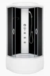 Душевой бокс с гидромассажем KO&PO 470 GJ 90x90x215см BIG глубокий поддон тонированное стекло раздвижные двери (C14508+1) - изображение 1