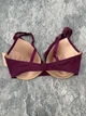 Мереживний бюстгальтер Thirdlove 24/7 Lace Contour Plunge Bra - фуксія - 70E1/2 - изображение 4