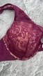 Мереживний бюстгальтер Thirdlove 24/7 Lace Contour Plunge Bra - фуксія - 70E1/2 - изображение 6
