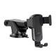 Автотримач для телефона HOCO CA104 vertical and horizontal telescopic gravity vehicle holder Black Metal Gray (6931474766236) - изображение 1