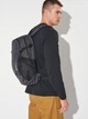 Рюкзак спортивный тканевый 20 л вмещает формат А4 Jack Wolfskin Velocity 20 A64003-6350 Темно-серый (4064886443982) - изображение 2