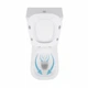 Унітаз-компакт Qtap Presto Quadro безободковий з сидінням Soft-close QT24221215AW - изображение 6