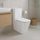Унітаз-компакт Qtap Crow безобідковий з сідінням Soft-close QT05222170W - изображение 3