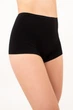Трусы-шорты женские бесшовные Giulia BOXER BRIEFS S/M Black, трусики из микрофибры - изображение 2