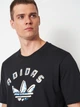Футболка хлопковая длинная мужская Adidas Originals Graphic JX3090 M Черная (4068809540994) - изображение 4