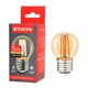 Светодиодная филаментная лампа ETRON Filament G45 5W E27 2700K золото - изображение 1