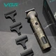 Акумуляторна машинка для стрижки волосся VGR V-962 тример для бороди та вусів з насадками 1-7 мм - зображення 4