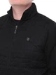 Кофта мужская черная классическая на флисе 73 3XL - изображение 6
