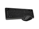 Комплект (клавіатура + миша) A4Tech Fstyler FG1012 Black - зображення 4