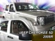 Дефлекторы окон ветровики Jeep Cherokee 5D 08-14 вставные 4шт Heko Джип Чероки АМ0033723 - изображение 1
