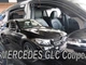 Дефлектори вікон вітровики Mercedes GLC 5D Coupe C253 15- вставні 4шт Heko Мерседес ГЛЦ АМ0054662 - зображення 1