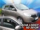 Дефлекторы окон ветровики Renault Lodgy 5D 12-22 вставные 2шт Heko Рено Лоджи АМ0007783 - изображение 1