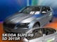 Дефлекторы окон ветровики SKODA Superb 3 5d LTB 15-24 вставные 4шт Heko Шкода Суперб АМ0007875 - изображение 1