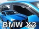 Дефлекторы окон ветровики BMW X2 F39 18- вставные 4шт Heko БМВ Х2 АМ0054622 - изображение 1