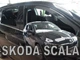 Дефлекторы окон ветровики Skoda Scala 5D 19- вставные 4шт Heko Шкода Скала АМ0054686 - изображение 1