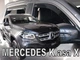 Дефлекторы окон ветровики Mercedes X 4D 17- вставные 4шт Heko Мерседес Х АМ0054665 - изображение 1