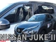 Дефлекторы окон ветровики Nissan Juke 5D 19- вставные 4шт Heko Ниссан Жук АМ0054190 - изображение 1