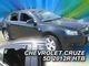 Дефлектори вікон вітровики Chevrolet Cruze 5D HB 12-15 вставні 4шт Heko Шевроле Круз АМ0007112 - зображення 1