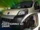 Дефлекторы окон ветровики Fiat Fiorino 4d 5d 08- вставные 2шт Heko Фиат Фиорино АМ0007195 - изображение 1