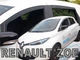 Дефлекторы окон ветровики Renault ZOE 5D 12- вставные 4шт Heko Рено Зое АМ0054050 - изображение 1