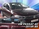 Дефлектори вікон вітровики Volkswagen Passat B8 4D SD 15-23 вставні 4шт Heko Фольксваген Пасат Б8 АМ0008036 - зображення 1