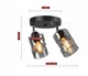 Декоративная люстра Sirius S4944-2 BK+SM с поворотным механизмом - изображение 2