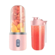 Портативный блендер-соковыжималка Small Portable Juicer Cup 9241 40W 1200 mAh 400 мл Pink - изображение 1