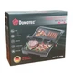 Электрогриль Domotec MS-240 1000 Вт контактный с покрытием non-stick черный - изображение 5