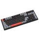 Клавиатура игровая механическая XTRIKE ME GK-987 UA 96кл.+регулятор, RGB, USB, черно-серая - изображение 2