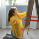 Мольберт детский, доска для рисования IKEA MALA 304.889.66 - изображение 6