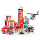 Конструктор Zuru Max CITY Bricks Пожежна бригада 976 елементів (83165Z) (4894680033146) - зображення 3