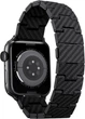 Ремінець Pitaka Carbon Fiber Watch Band Retro для Apple Watch 49/45/44mm Black/Grey (AWB2311) - зображення 3