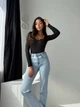 Жіночий однотонний боді з ефектом пуш-ап Uaclothes 46-48 Чорний (like34756-151761350) - изображение 2