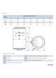Водонагреватель Atlantic серии Round VMR 100 (1500W), 100 л, вертикальный монтаж "мокрый" ТЭН, цилиндрический, класс C, белый - изображение 8