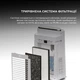 Воздухоочиститель с функцией увлажнения Sharp KC-D50EUW - изображение 4