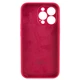 Чехол Fiji Silicone Case Full Camera для Apple iPhone 13 Pro бампер накладка с защитой камеры Rose Red - изображение 2