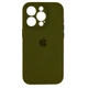 Чехол Fiji Silicone Case Full Camera для Apple iPhone 13 Pro бампер накладка с защитой камеры Forest Green - изображение 1
