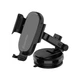 Універсальний автотримач ColorWay Dashboard Car Wireless Charger 15W Black (CW-CHAW037Q-BK) - зображення 7