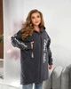 Кардиган женский на флисе графитовый 48-50 р2322А.639 - изображение 10