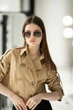Солнцезащитные очки женские Dackor 528 Brown - изображение 7